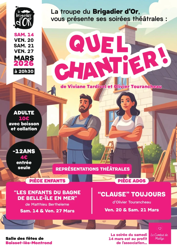 Clara MERLE Affiche théatre Print HD